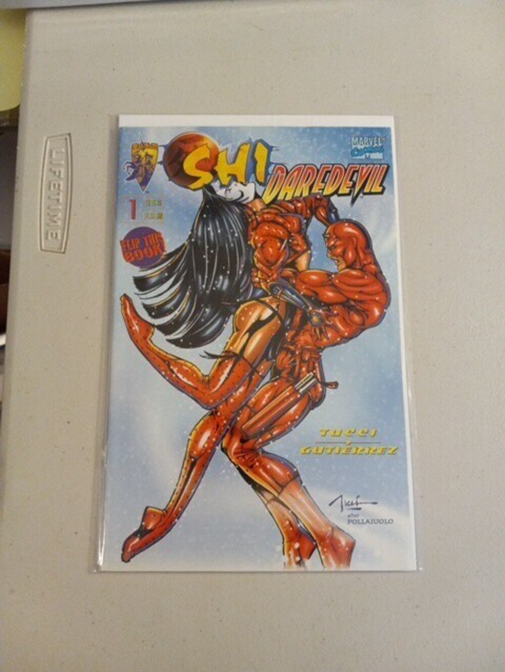 SHI / DAREDEVIL (1997) Honor Thy Mother Tucci Crusade Marvel Comics Flip Book